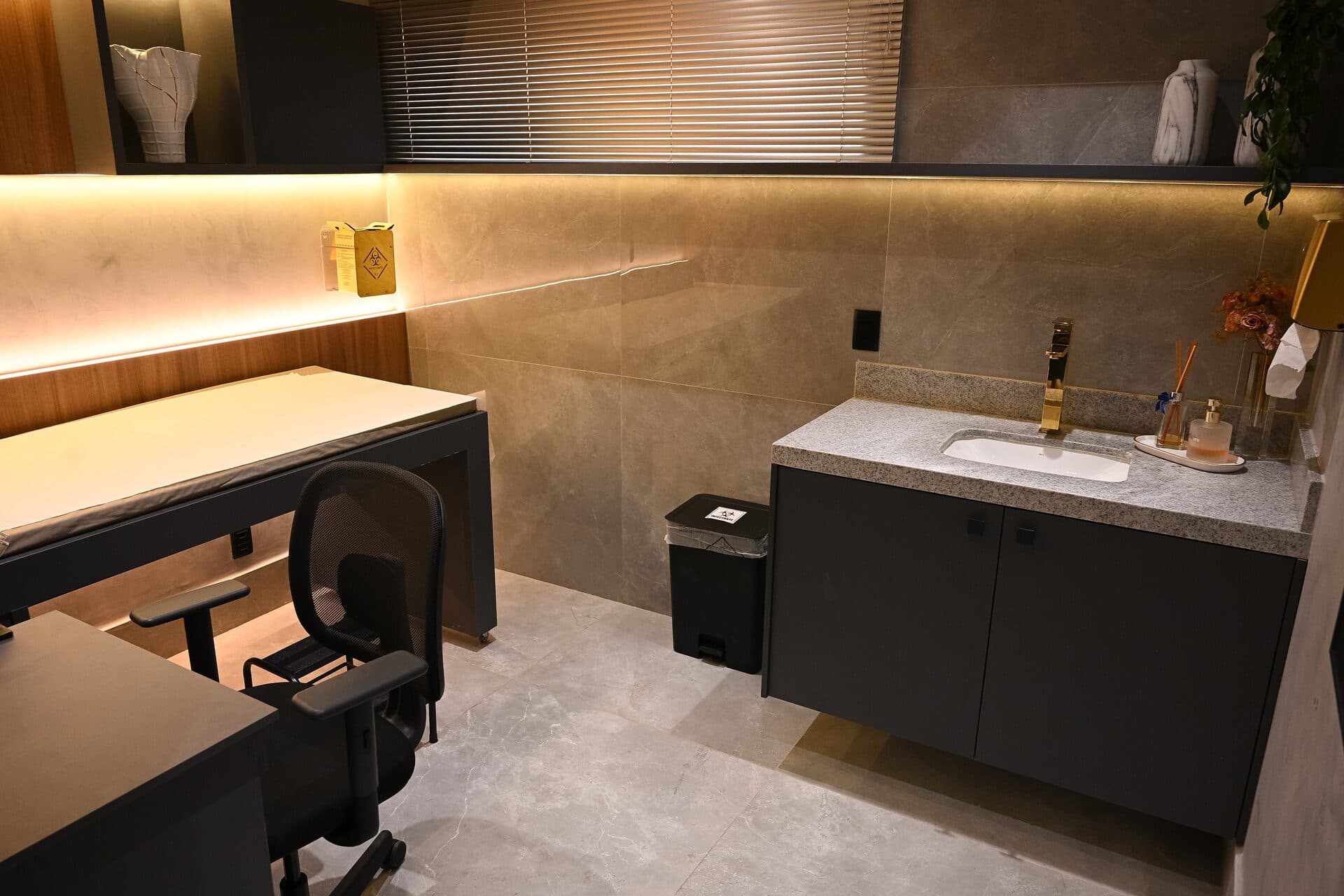 Sala de procedimentos da Clínica Neuropleno